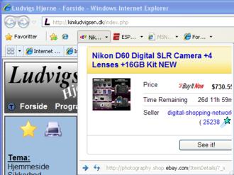 Web Slices opdateres automatisk, uden du behøver at besøge hjemmesiden Web Slices opdateres automatisk, uden du behøver at besøge hjemmesiden