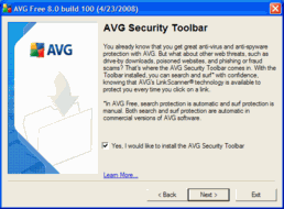 AVG Security Toolbar