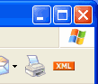 XML-ikon i Internet Explorer