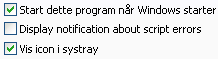 Start med Windows