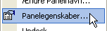 Menu til at åbne modulindstillinger
