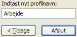 Indtast profilnavn