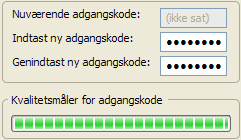 Adgangskoder
