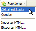 Lav en backup