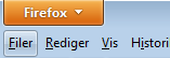 Klik på tasten Alt for at få vist en midlertidig menu