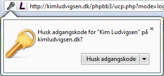 Husk adgangskode