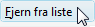 Fjern downloaden fra oversigten