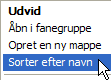 Sorter favoritterne