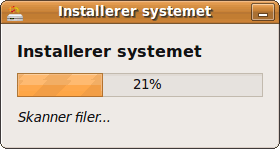 Ubuntu installeres