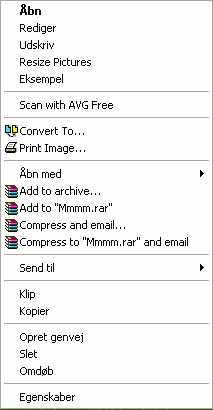 Menuen før Mmm Free