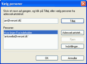 Dialogboksen til at vælge personer