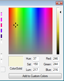 Vælg farve Vælg farve